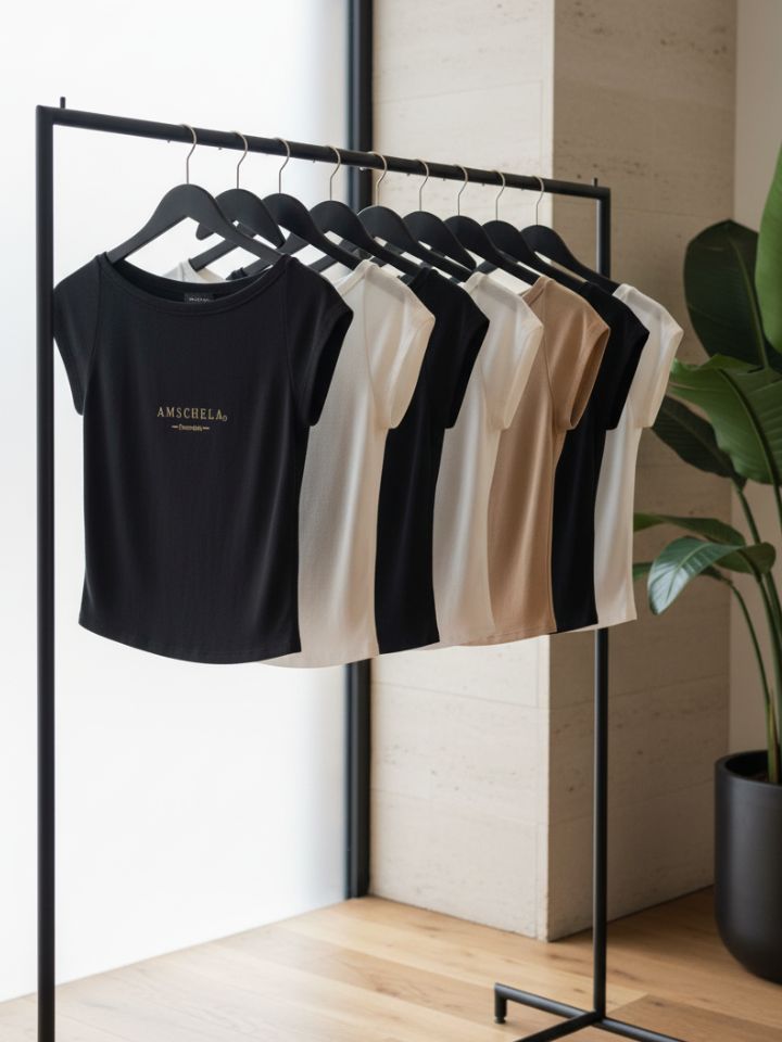 Elara Wide Neck Tee 8