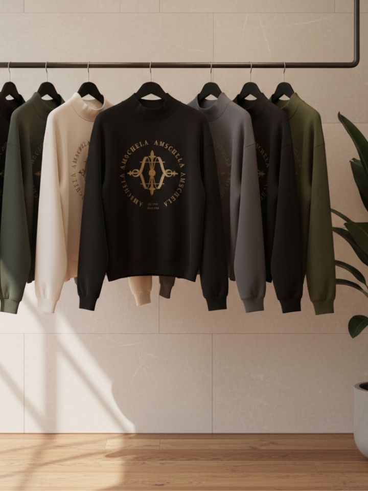 Loren Mock Neck Sweater 2