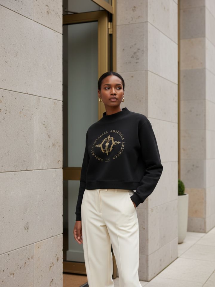 Loren Mock Neck Sweater 3