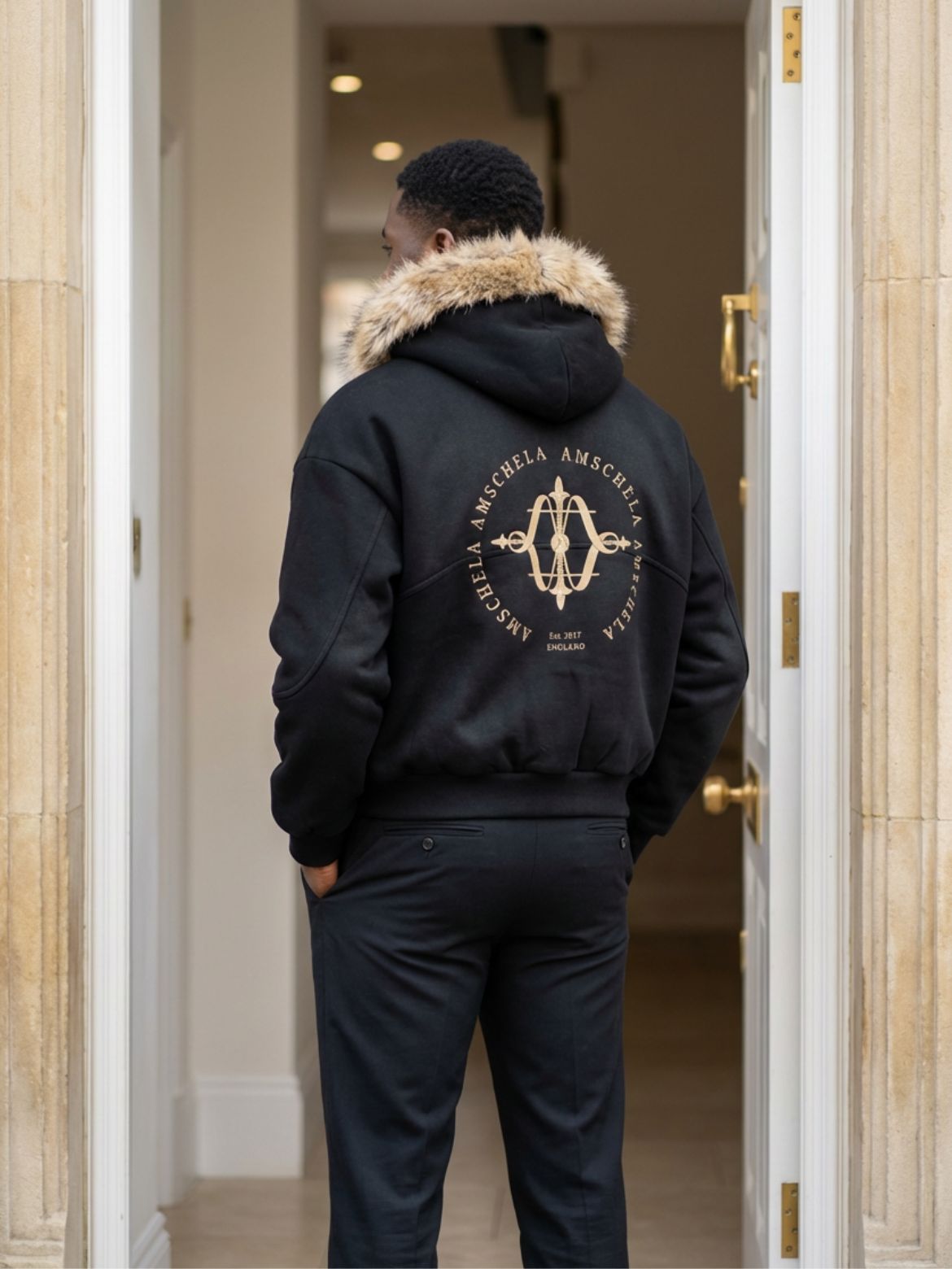 Sage Fur Trim Jacket 7