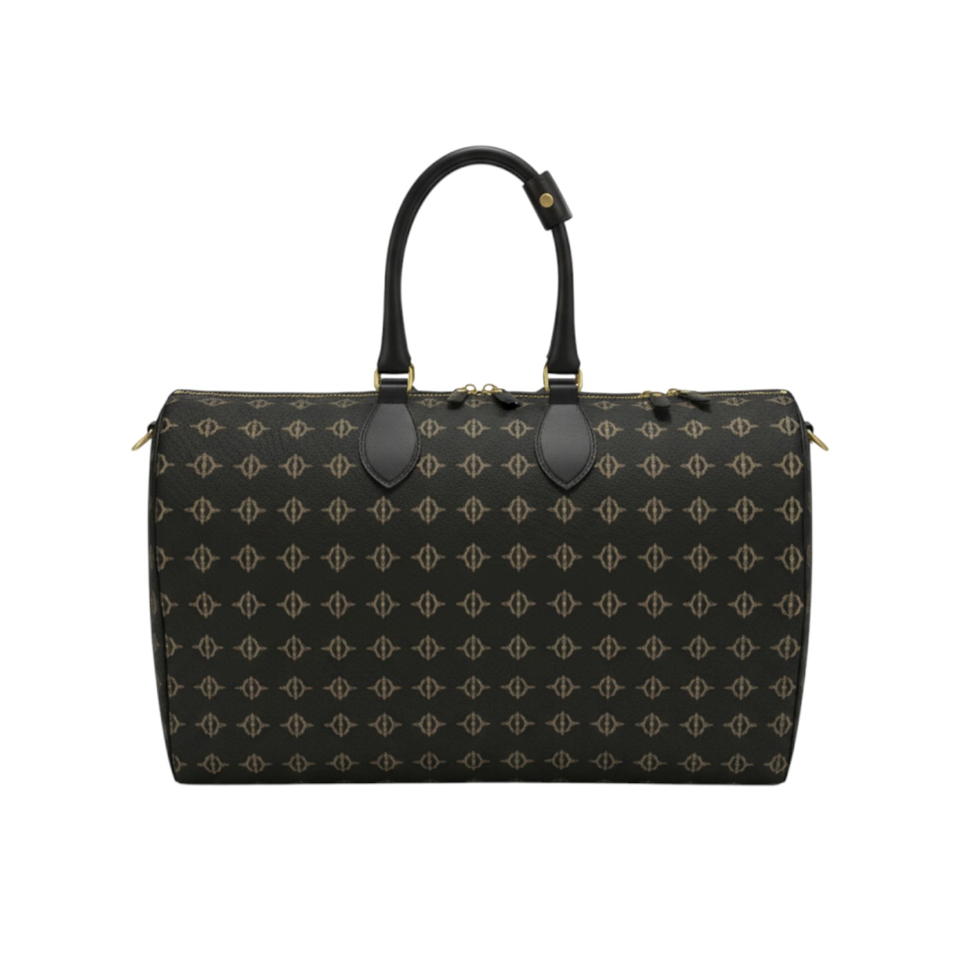 Noir Mono Dufton (L) - Classic Monogram Black Label Duffle Bag